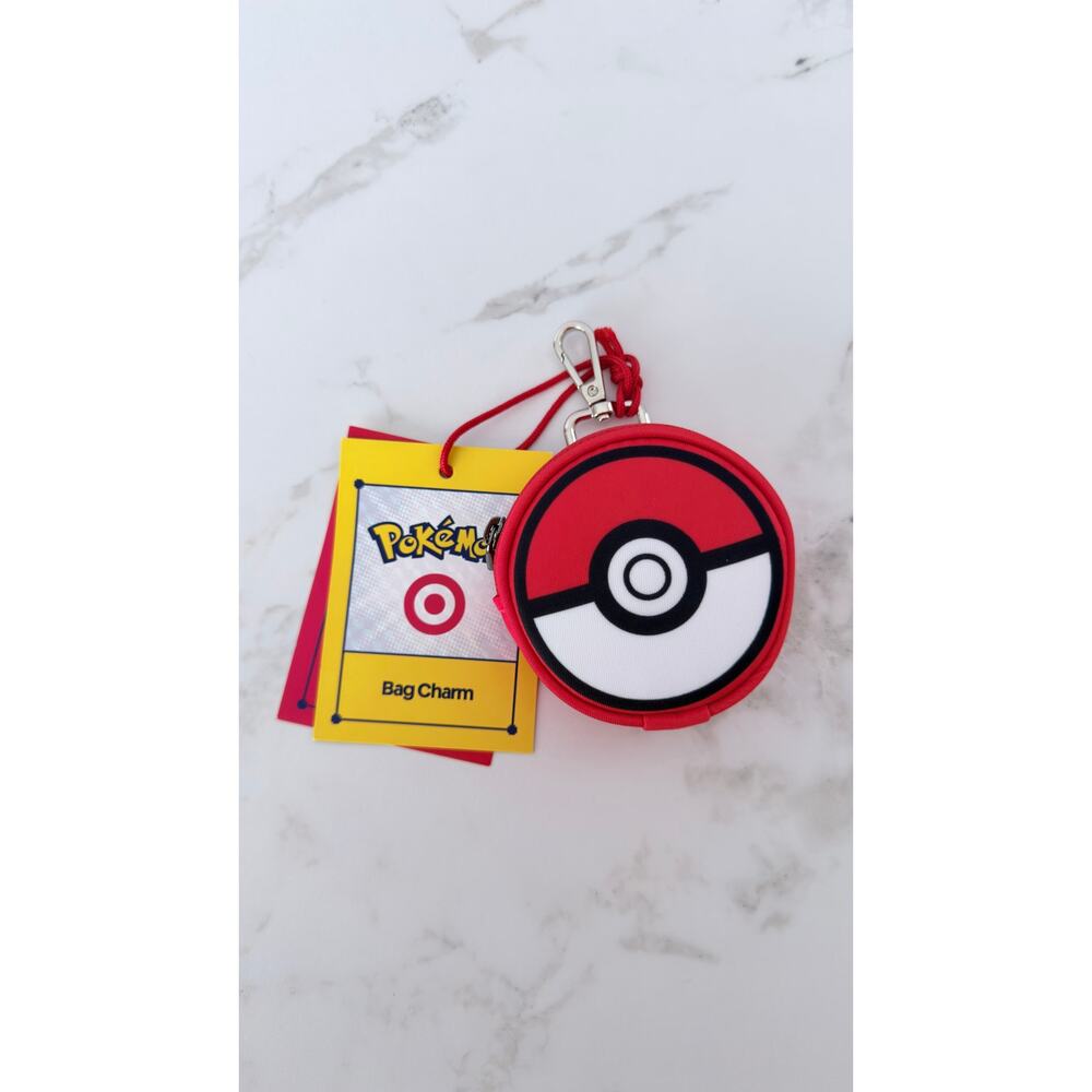 Pokémon x Target Poké Ball Bag Charm NWT